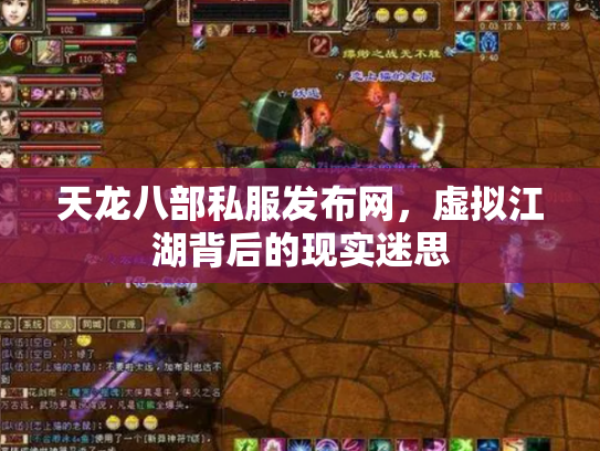 天龙八部私服发布网，虚拟江湖背后的现实迷思