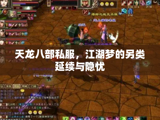 天龙八部私服，江湖梦的另类延续与隐忧