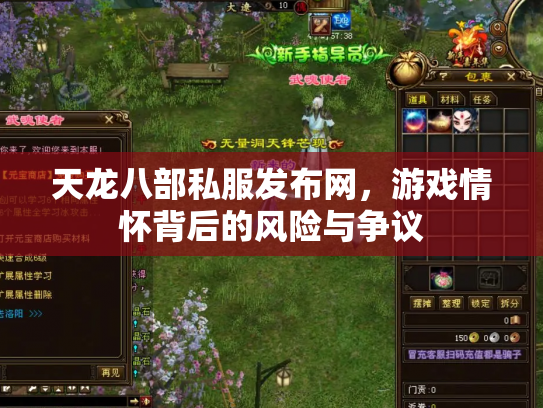天龙八部私服发布网，游戏情怀背后的风险与争议