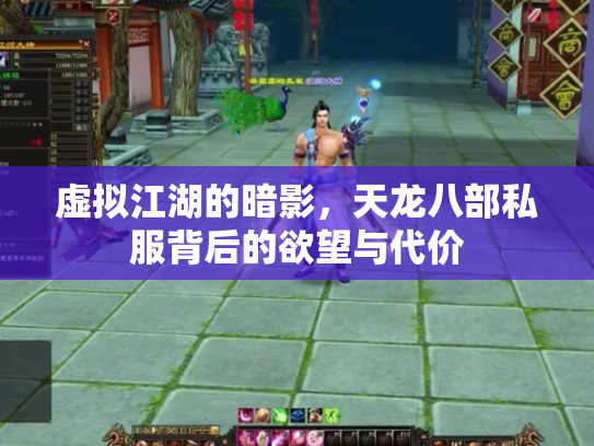 虚拟江湖的暗影，天龙八部私服背后的欲望与代价