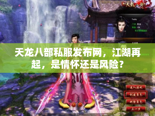 天龙八部私服发布网，江湖再起，是情怀还是风险？