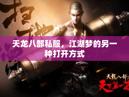 天龙八部私服，江湖梦的另一种打开方式