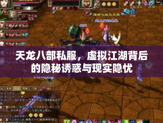 天龙八部私服，虚拟江湖背后的隐秘诱惑与现实隐忧
