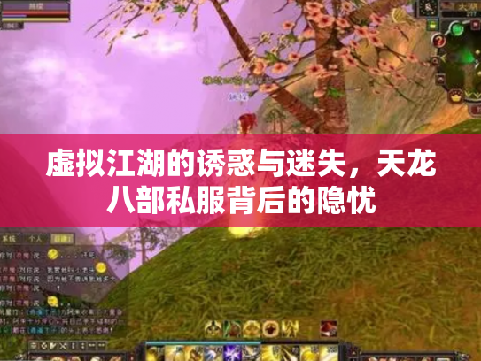 虚拟江湖的诱惑与迷失，天龙八部私服背后的隐忧