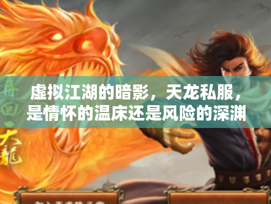 虚拟江湖的暗影，天龙私服，是情怀的温床还是风险的深渊？
