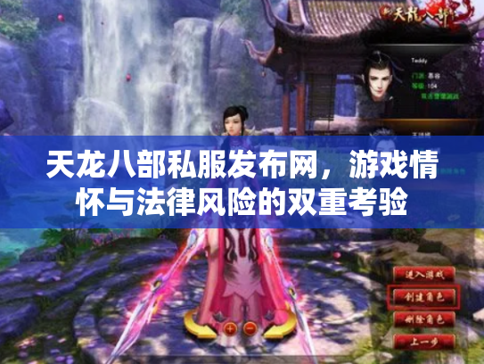 天龙八部私服发布网，游戏情怀与法律风险的双重考验