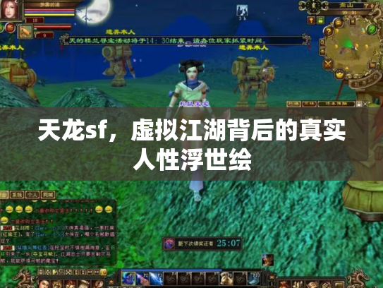 天龙sf，虚拟江湖背后的真实人性浮世绘