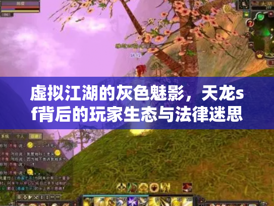 虚拟江湖的灰色魅影，天龙sf背后的玩家生态与法律迷思