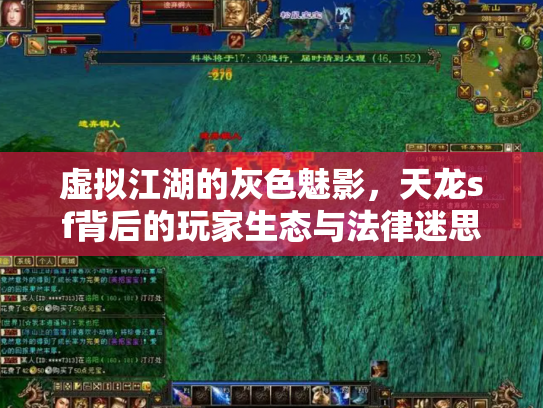 虚拟江湖的灰色魅影，天龙sf背后的玩家生态与法律迷思