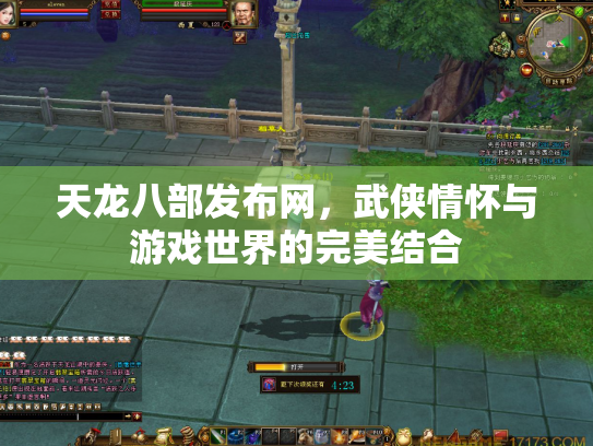 天龙八部发布网，武侠情怀与游戏世界的完美结合