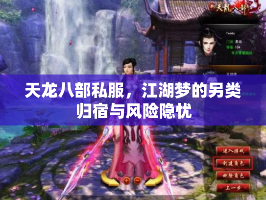 天龙八部私服，江湖梦的另类归宿与风险隐忧