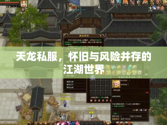 天龙私服，怀旧与风险并存的江湖世界
