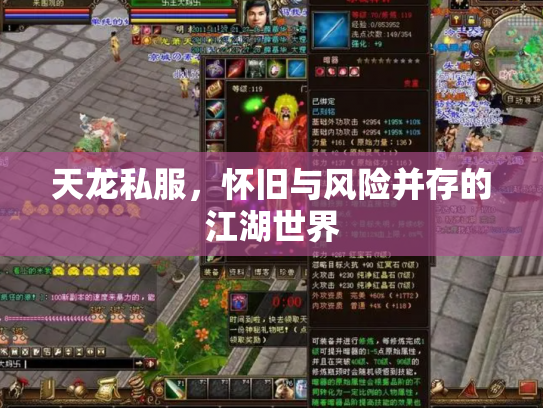 天龙私服，怀旧与风险并存的江湖世界