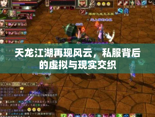 天龙江湖再现风云，私服背后的虚拟与现实交织