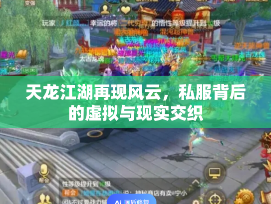 天龙江湖再现风云，私服背后的虚拟与现实交织