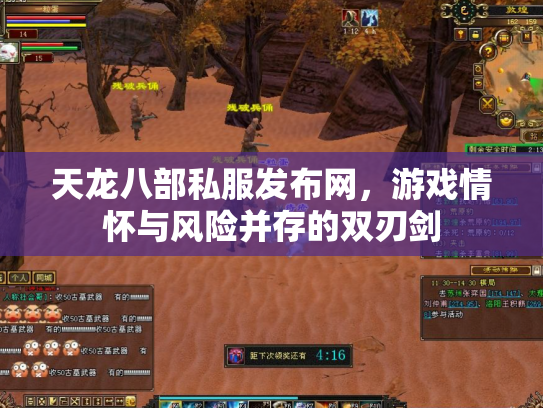 天龙八部私服发布网，游戏情怀与风险并存的双刃剑