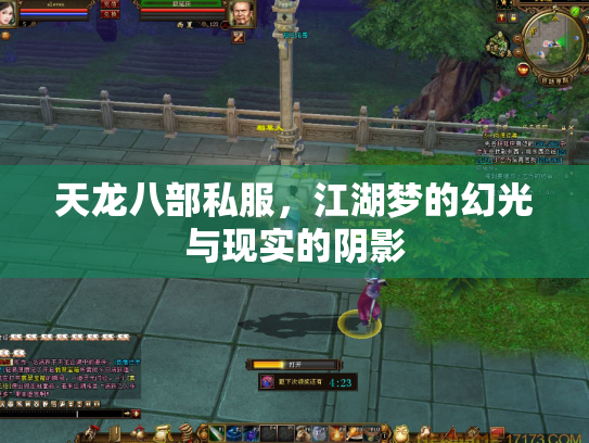 天龙八部私服，江湖梦的幻光与现实的阴影