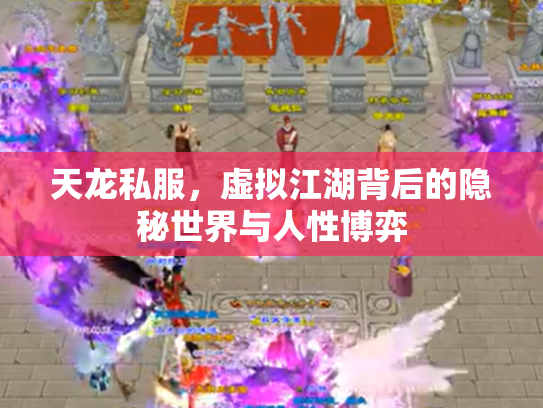 天龙私服，虚拟江湖背后的隐秘世界与人性博弈