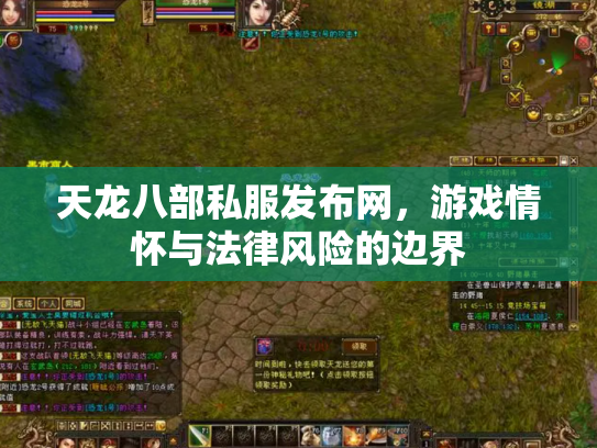 天龙八部私服发布网，游戏情怀与法律风险的边界
