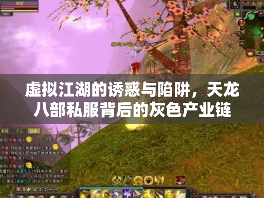 虚拟江湖的诱惑与陷阱，天龙八部私服背后的灰色产业链