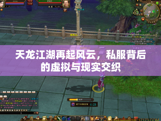 天龙江湖再起风云，私服背后的虚拟与现实交织
