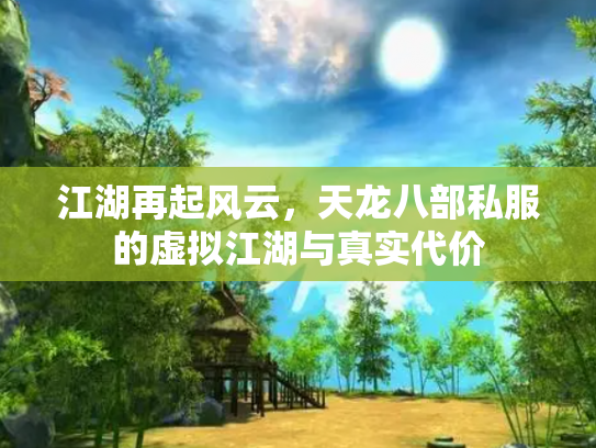 江湖再起风云，天龙八部私服的虚拟江湖与真实代价