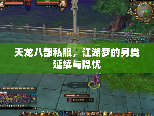 天龙八部私服，江湖梦的另类延续与隐忧