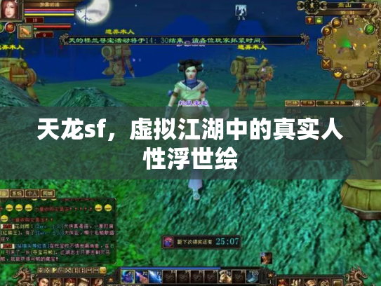 天龙sf，虚拟江湖中的真实人性浮世绘