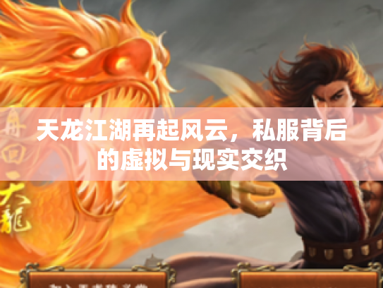 天龙江湖再起风云，私服背后的虚拟与现实交织