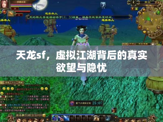 天龙sf，虚拟江湖背后的真实欲望与隐忧