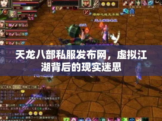 天龙八部私服发布网，虚拟江湖背后的现实迷思