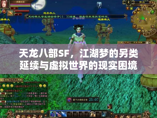 天龙八部SF，江湖梦的另类延续与虚拟世界的现实困境