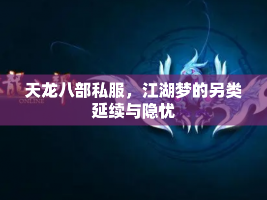 天龙八部私服，江湖梦的另类延续与隐忧