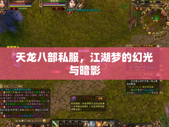 天龙八部私服，江湖梦的幻光与暗影