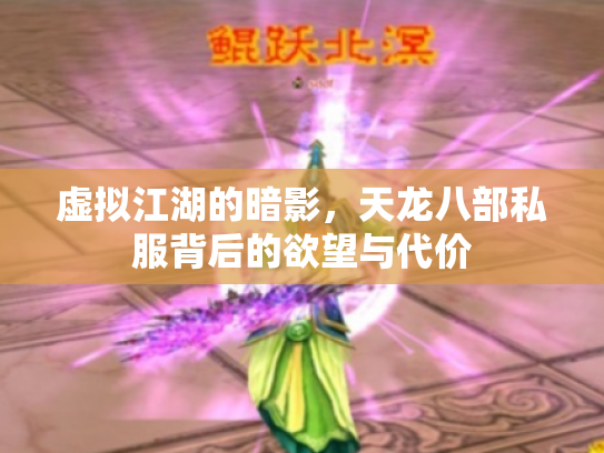 虚拟江湖的暗影，天龙八部私服背后的欲望与代价