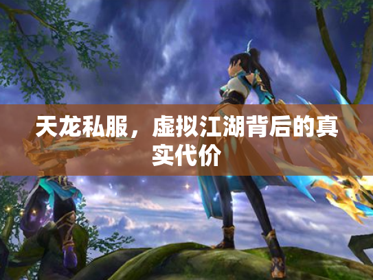 天龙私服，虚拟江湖背后的真实代价