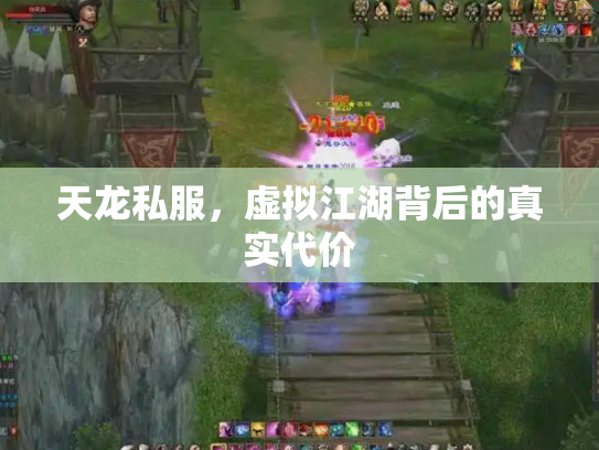 天龙私服，虚拟江湖背后的真实代价