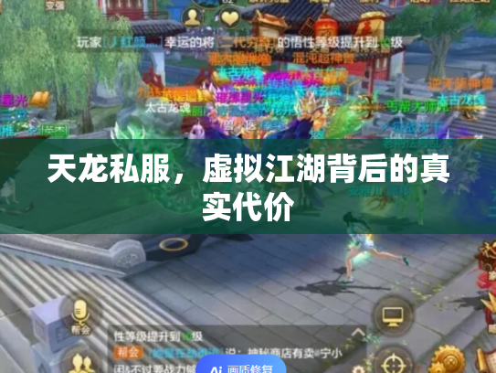 天龙私服，虚拟江湖背后的真实代价