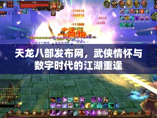 天龙八部发布网，武侠情怀与数字时代的江湖重逢