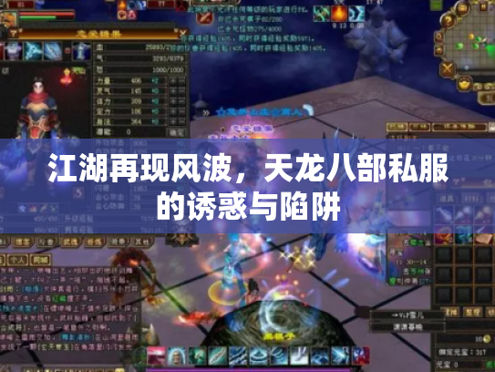江湖再现风波，天龙八部私服的诱惑与陷阱