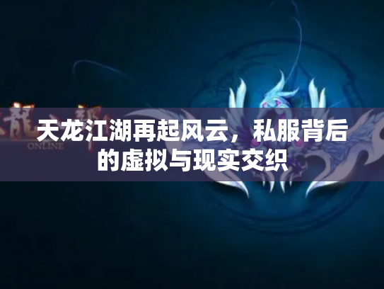 天龙江湖再起风云，私服背后的虚拟与现实交织