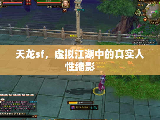 天龙sf，虚拟江湖中的真实人性缩影