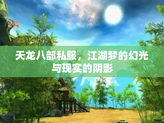 天龙八部私服，江湖梦的幻光与现实的阴影
