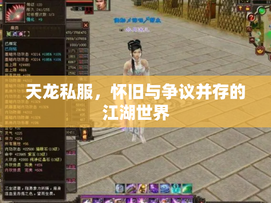 天龙私服，怀旧与争议并存的江湖世界