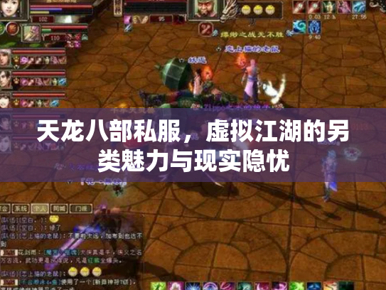 天龙八部私服，虚拟江湖的另类魅力与现实隐忧