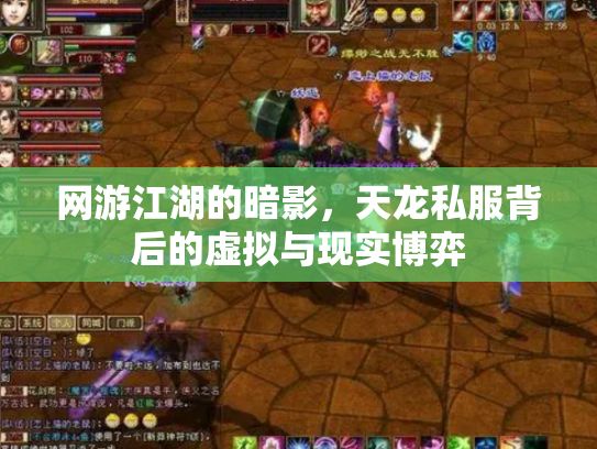 网游江湖的暗影，天龙私服背后的虚拟与现实博弈
