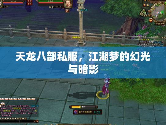 天龙八部私服，江湖梦的幻光与暗影