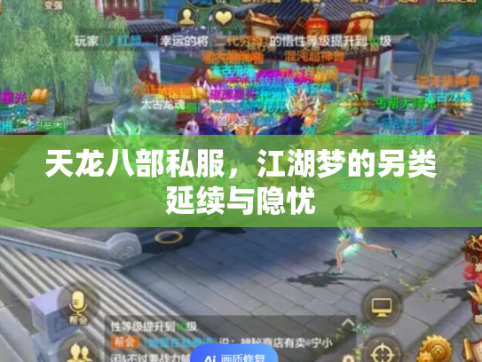 天龙八部私服，江湖梦的另类延续与隐忧