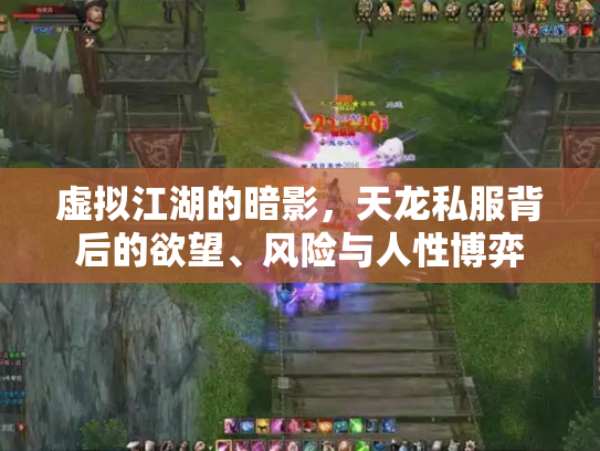 虚拟江湖的暗影，天龙私服背后的欲望、风险与人性博弈