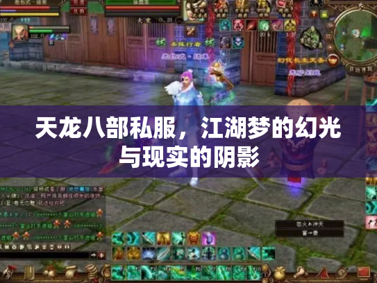 天龙八部私服，江湖梦的幻光与现实的阴影